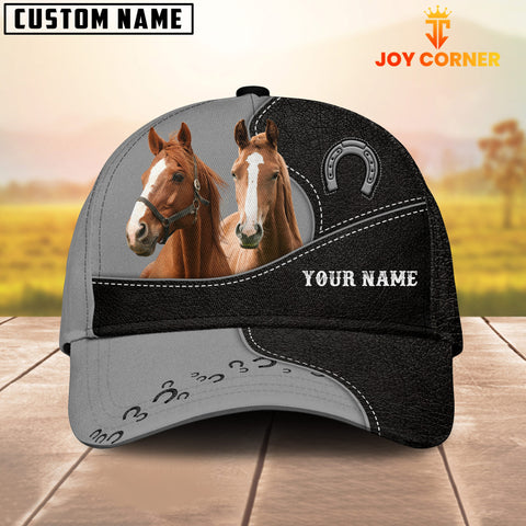 Joycorners Horse Lovers Customized Name Cap