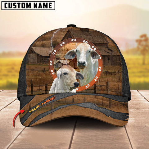 Joycorners Brahman Cattle Customized Name Cap