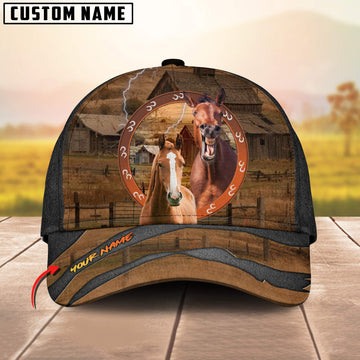 Joycorners Horse Lovers Customized Name Cap