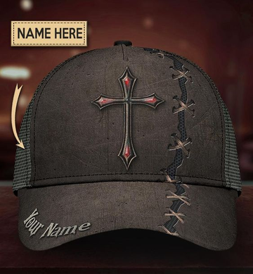 Joycorners Custom Name Jesus Cap
