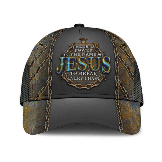 Joycorners There is Power in the Name of Jesus Cap