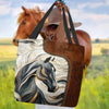 Joycorners Beautiful Horse Custom Name 3D Tote Bag