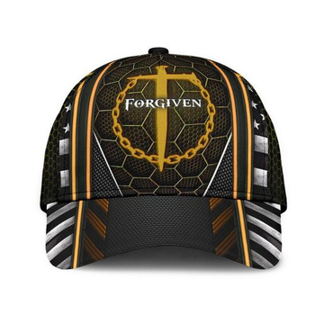 Joycorners Jesus Cross Forgiven Cap