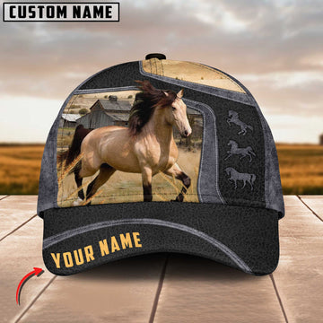 JoyCorners American Quarter Horse Customized Name Cap
