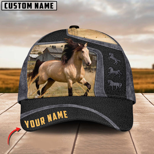 JoyCorners American Quarter Horse Customized Name Cap