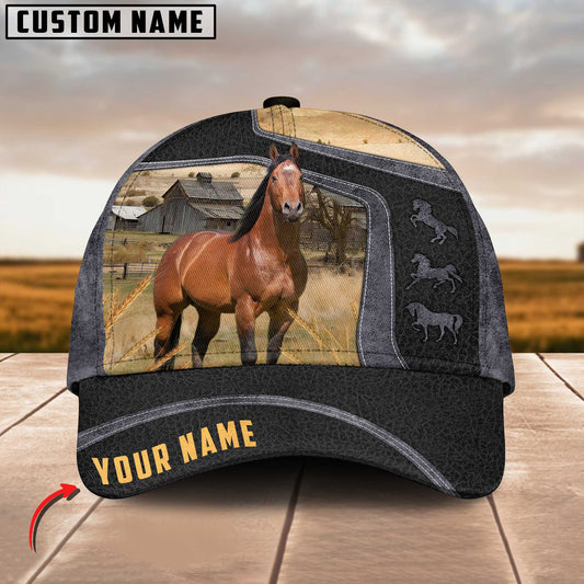 JoyCorners American Quarter Horse Customized Name Cap