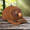 Joycorners Horse Lovers Custom Name Custom Photo 3D Classic Cap
