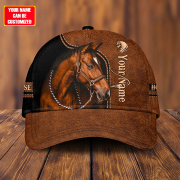 Joycorners Horse Customized Name Cap