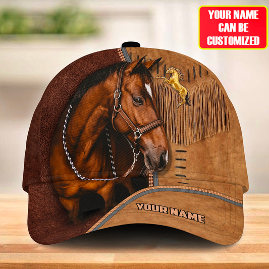 Joycorners Horse Customized Name Cap