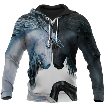 Joycorners Horse Lover 3D Printed Hoodie