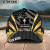 Joycorners Deer Hunting Hexagon Pattern Multicolor Personalized Name 3D Cap