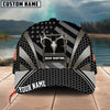 Joycorners Deer Hunting Hexagon Pattern Multicolor Personalized Name 3D Cap