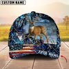 Joycorners America Hunting Deer Crack Camo Pattern Multicolor Option Personalized Cap