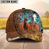 Joycorners Deer Hunting Cross Leather Pattern Multicolor Option Personalized 3D Cap