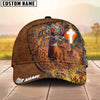 Joycorners Deer Hunting Cross Leather Pattern Multicolor Option Personalized 3D Cap