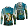 Joycorners I Just Want To Get High And Go Fishing Funny Fishing Shirt, Fishing UPF Shirts, Men's Fishing Shirt
