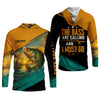 Joycorners The Bass Are Calling And I Must Go SPF Shirt For Men, Gift For Fisherman, Largemouth Bass Fishing