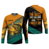 Joycorners The Bass Are Calling And I Must Go SPF Shirt For Men, Gift For Fisherman, Largemouth Bass Fishing