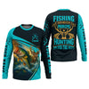 Joycorners Fishing Solves Most Of My Problems Fishing UPF Shirts, Fishing Gifts For Men, Fishing And Hunting SPF Shirt