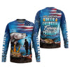 Joycorners Just Another Beer Drinker With A Fishing Problem UPF Fishing Shirt, Men's Fishing Shirts, Funny Fisherman Gift
