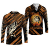 Joycorners I'm A Hooker On This Halloween Fishing UPF Shirts, Funny Fishing Shirt, Fishing Shirts For Men
