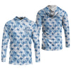 Joycorners Texas Camo Blue Fishing UPF Shirts, Performance Fishing Shirts, Fishing Gifts For Men, Men's Fishing Shirt