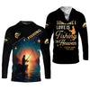 Joycorners Someone I Love is Fishing in Heaven Shirt, Funny Fishing T-shirt, SPF Shirt For Men, Gift For Fisherman