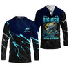 Joycorners Happiness Is A Big Fish And A Witness Fishing UPF Shirts, Funny Fishing Shirt, Fishing Shirts For Men