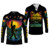 Joycorners Gone Squatchin And Catching Alien Bigfoot Funny Fishing Shirt, SPF Shirt For Men, Fishing Shirts For Men