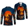 Joycorners I Can't Work Today My Arm Is In A Cast Fishing UPF Shirts, Funny Fishing Shirt, Fishing Gifts For Men