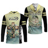 Joycorners Let Down Your Nets Camouflage Fishing Shirts, Christian Fishing SPF Shirt For Men, Presents For Fishermen