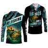 Joycorners I Like Big Bass And I Cannot Lie Shirt, Funny Fishing T-shirt, SPF Shirt For Men, Gift For Fisherman