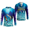 Joycorners Just Another Beer Drinker With A Fishing Problem Marlin Fishing Shirt, Funny Fishing Shirt, Men's Fishing Shirt