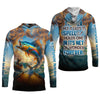 Joycorners The Sea Once It Casts Its Spell Sailfish Fishing SPF Shirt For Men, Presents For Fishermen, Men's Fishing Shirt