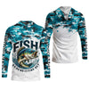 Joycorners Mens Fish Around And Find Out T Shirt, Funny Fishing Shirt, Mens SPF Shirt, Fishing Gifts For Men, Bass Fishing