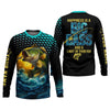 Joycorners Happiness Is A Big Bass And A Limit Of Panfish Fishing UPF Shirts, Funny Fishing Shirt, Fishing Gifts For Men