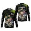 Joycorners Bass Fishing Shirt, Fishing UPF Shirts, Team Fishing Shirt, SPF Shirt For Men, Fishing Gifts For Men