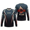 Joycorners Shark Attack Fishing UPF Shirts, Fishing Tournament Shirt, Custom Fishing Shirt, Presents For Fishermen