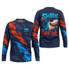 Joycorners Shark Fishing Shirt, Shark Area Surf's Up The Catch Wave, SPF Shirt For Men, Gift For Fisherman