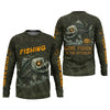 Joycorners Gone Fishin In The Afterlife Horror Fishing SPF Shirt For Men, Halloween Fishing Jersey, Presents For Fishermen