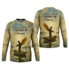 Joycorners Fishing In Heaven Fishing UPF Shirts, Fishing Memorial Presents For Fishermen, Fishing Shirts For Men