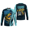 Joycorners Fishing It's Not Just A Hobby It's A Way Of Life Fishing UPF Shirts, Fishing Gifts For Men