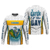 Joycorners Catch Of The Day Funny Fishing Shirts For Men, SPF Shirt For Men, Funny Fishing Shirt, Gift For Fisherman