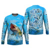 Joycorners I Love It When She Tugs On My Worm And Swallows Blue Fishing Shirt, SPF Shirt For Men, Men's Fishing Shirt