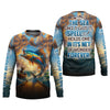 Joycorners The Sea Once It Casts Its Spell Sailfish Fishing SPF Shirt For Men, Presents For Fishermen, Men's Fishing Shirt
