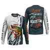 Joycorners Tackle Bait Fishing UPF Shirts, Men's Fishing Shirts Long Sleeve, Presents For Fishermen, Men's Fishing Shirt