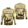 Joycorners Fishing In Heaven Fishing Memorial SPF Shirt For Men, Gift For Fisherman, Fishing Shirts For Men