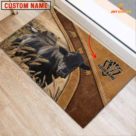 Joycorners Lowline Personalized - Welcome Brown Doormat