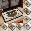Joycorners Personalized Three Cows Family Welcome Doormat (10 Cattle Breeds)