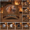 Joycorners Personalized Classic Cowboy Horse Art Cap